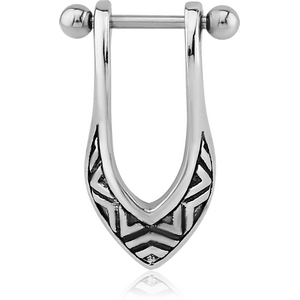 SURGICAL STEEL CARTILAGE SHIELD