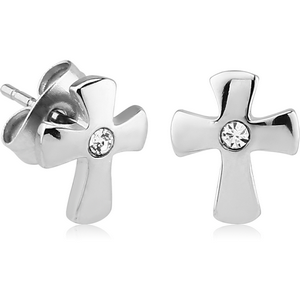 SURGICAL STEEL EAR STUDS PAIR