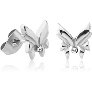 SURGICAL STEEL EAR STUDS PAIR