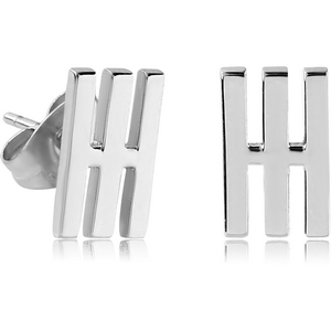 SURGICAL STEEL EAR STUDS PAIR