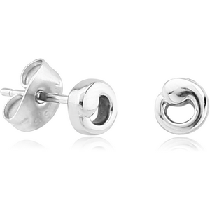 SURGICAL STEEL EAR STUDS PAIR