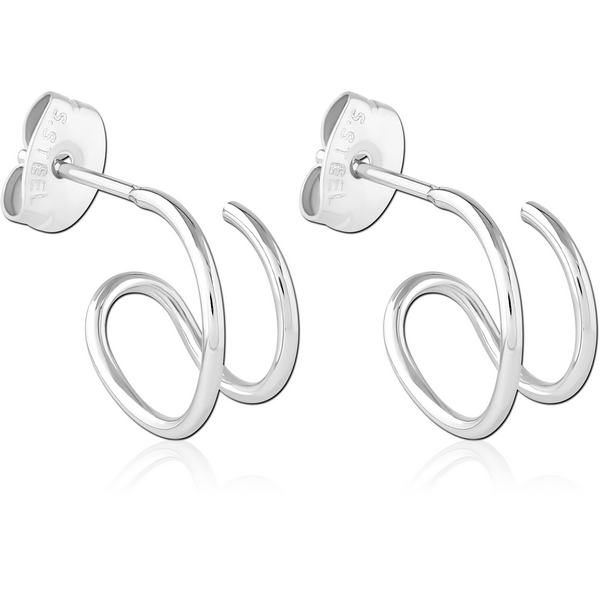 SURGICAL STEEL EAR STUDS