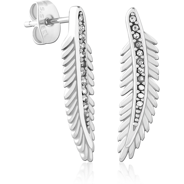 SURGICAL STEEL EAR STUDS PAIR