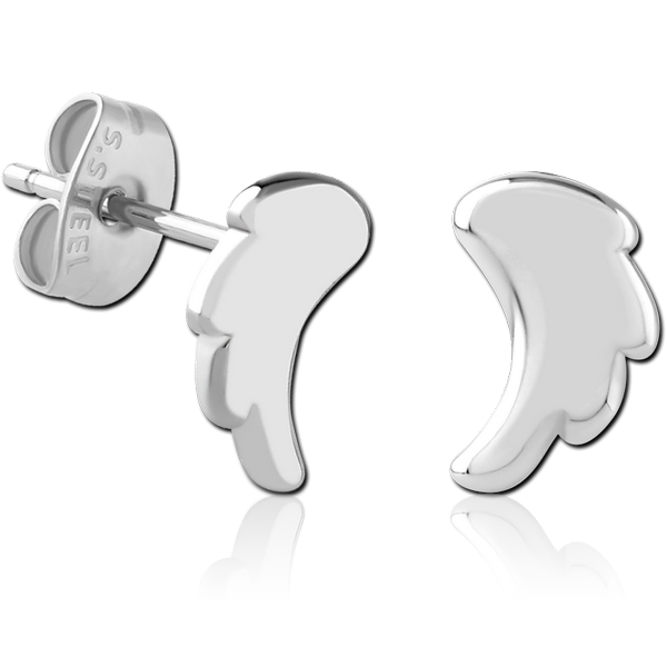 SURGICAL STEEL EAR STUDS PAIR
