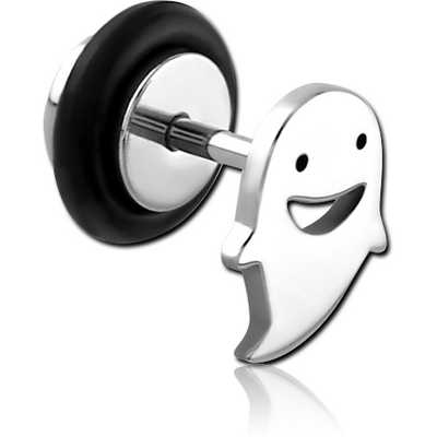 SURGICAL STEEL FAKE PLUG