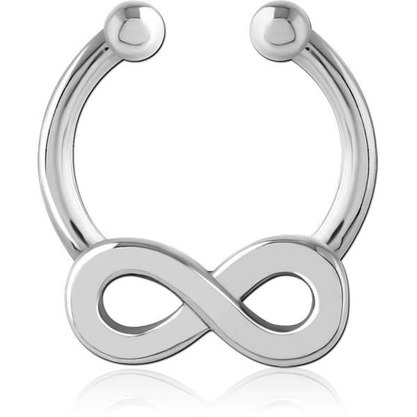 SURGICAL STEEL FAKE SEPTUM RING