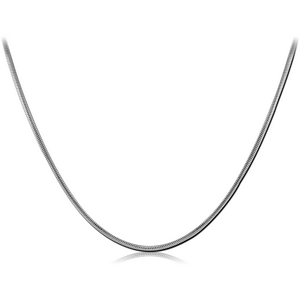 STAINLESS STEEL OMEGA NECK CHAIN 45CMS WIDTH*0.9MM
