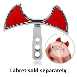 SURGICAL STEEL HELLIX WRAP - DEVIL EARS