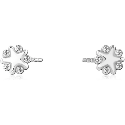 SURGICAL STEEL PUSH FIT JEWELLED ATTACHMENT FOR BIOFLEX INTERNAL NIPPLE SHIELD