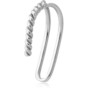 SURGICAL STEEL LIP CUFF - ROPE