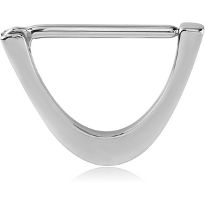 SURGICAL STEEL NIPPLE CLICKER - V