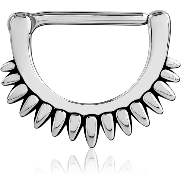 SURGICAL STEEL NIPPLE CLICKER