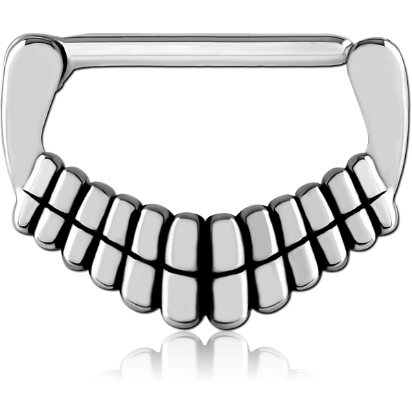 SURGICAL STEEL NIPPLE CLICKER