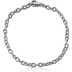 SURGICAL STEEL NECKLACE - T BAR