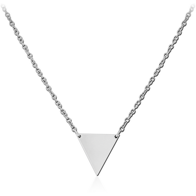 SURGICAL STEEL NECKLACE WITH PENDANT