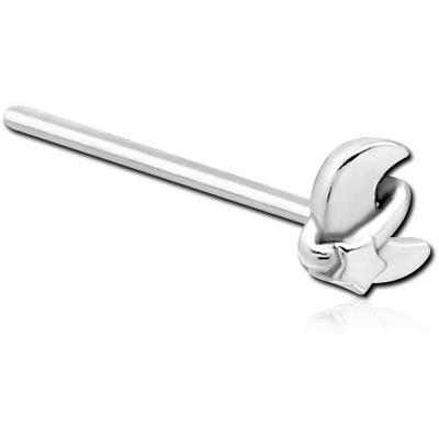SURGICAL STEEL STRAIGHT NOSE STUD