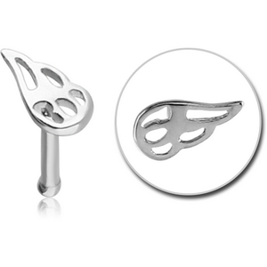 SURGICAL STEEL NOSE BONE - WING