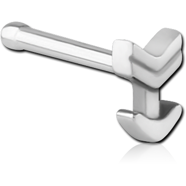 SURGICAL STEEL NOSE BONE