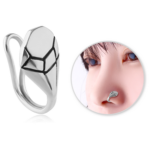 SURGICAL STEEL NOSE CLIP - DIAMOND