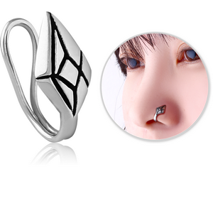 SURGICAL STEEL NOSE CLIP - GEOMETRIC SHAPE