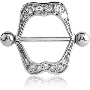 Mouth nipple rings sales