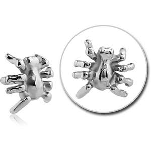 SURGICAL STEEL PUSH FIT ATTACHMENT FOR BIOFLEX INTERNAL LABRET - SPIDER
