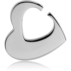 SURGICAL STEEL PENDANT - HEART