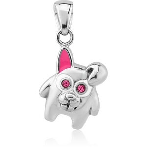 SURGICAL STEEL PENDANT - RABBIT