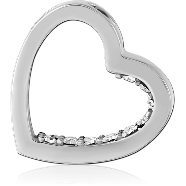 SURGICAL STEEL JEWELLED PENDANT