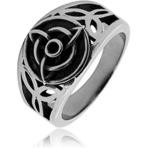 SURGICAL STEEL RING - TRINITY