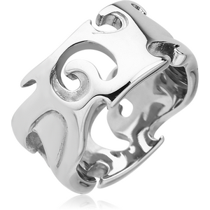 SURGICAL STEEL RING - TRIBLE