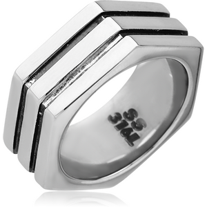 SURGICAL STEEL RING - NUT