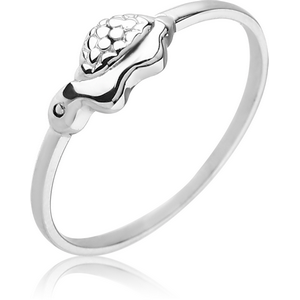 SURGICAL STEEL RING - TURTLE