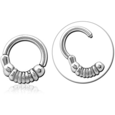 SURGICAL STEEL HINGED CLICKER - ROPE
