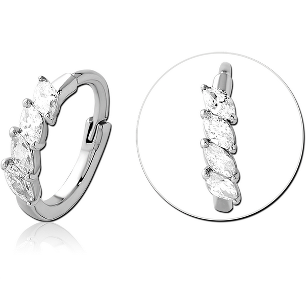 SURGICAL STEEL JEWELLED MULTI PURPOSE CLICKER