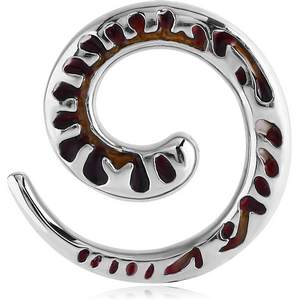 SURGICAL STEEL EAR SPIRAL