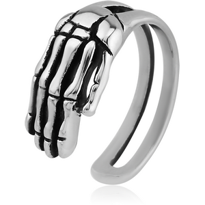 Surgical steel toe rings deals