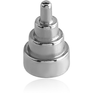 SURGICAL STEEL SMALL DUMBBELL