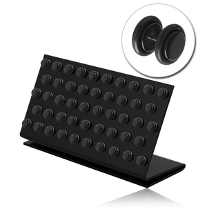 BOX OF 48 UV ACRYLIC FAKE PLUG