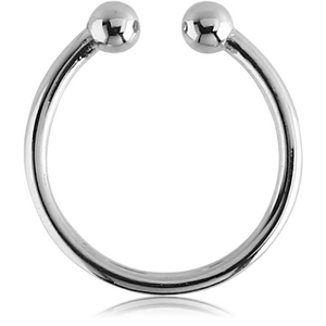 SURGICAL STEEL FAKE SEPTUM RING