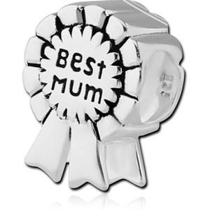 STERLING SILVER 925 BEAD - MUM AWARD