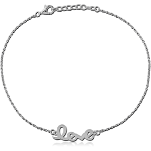 STERLING SILVER 925 BRACELET - LOVE
