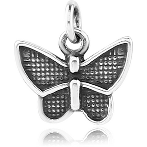STERLING SILVER 925 CHARM - BUTTERFLY