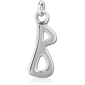 STERLING SILVER 925 CHARM - B