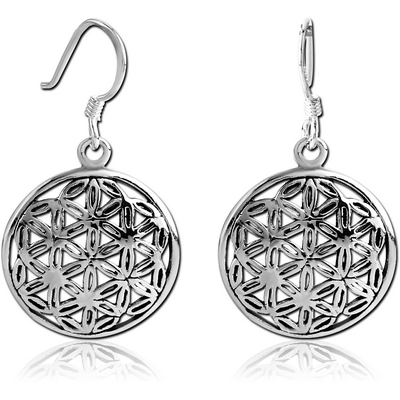 STERLING SILVER 925 EARRINGS PAIR - FILIGREE