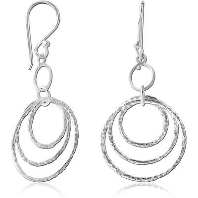 STERLING SILVER 925 EARRINGS PAIR