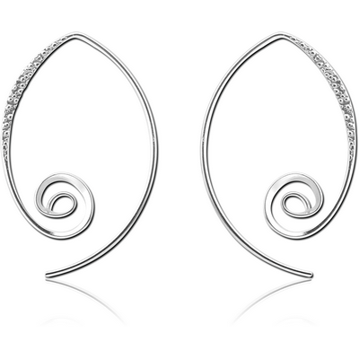 STERLING SILVER 925 EARRINGS PAIR