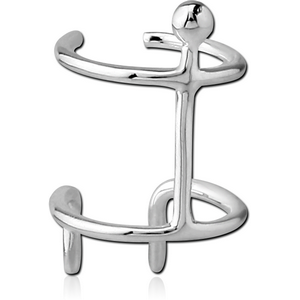 STERLING SILVER 925 EAR CUFF