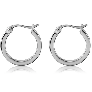 STERLING SILVER 925 HOOP EARRINGS