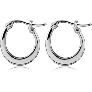 STERLING SILVER 925 HOOP EARRINGS